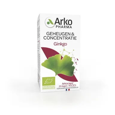 Arkocapsules Ginkgo Bio caps 45