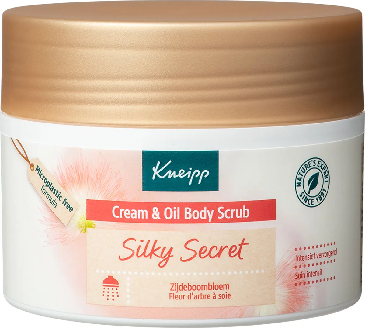 Kneipp Lichaamsscrub Crème & Olie Silky Secret 200 ml