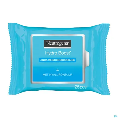 Neutrogena Hydroboost 25 Lingettes Nettoyantes Aqua