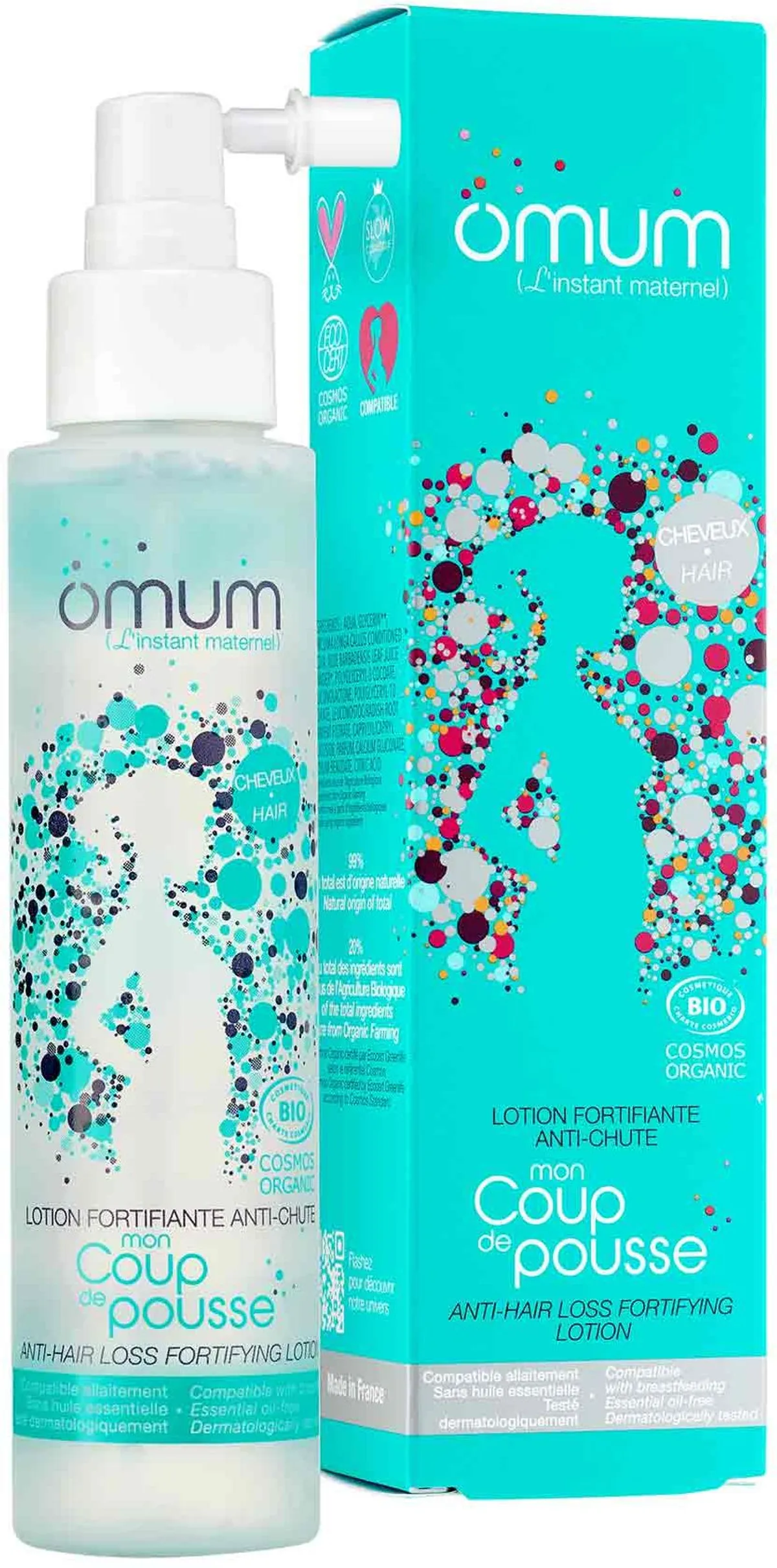 Omum Mon Coup de Pousse Lotion Capillaire Bio Fortifiante Anti-chute 100ml