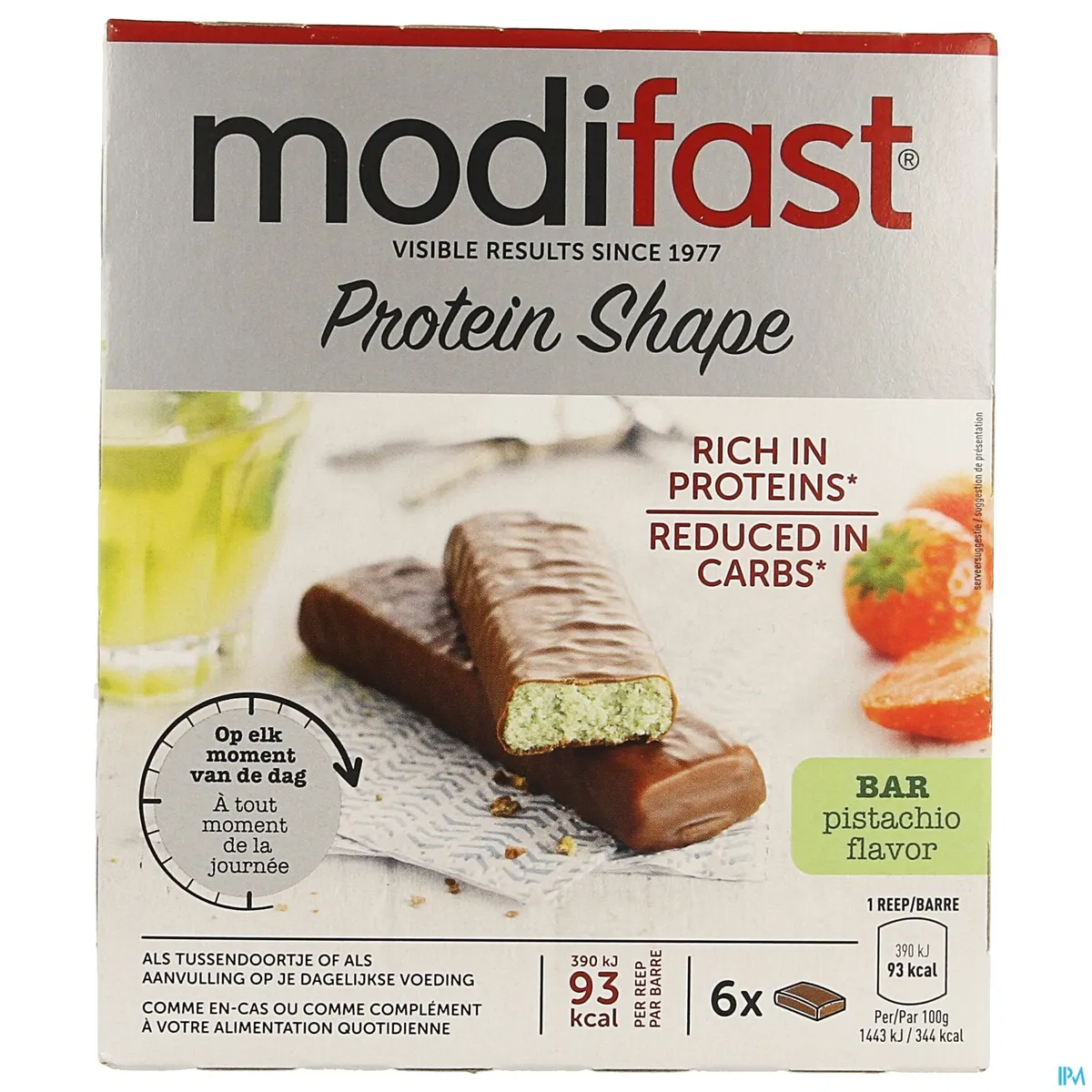 Modifast Protein Shape 6 Chocolade-Pistacherepen
