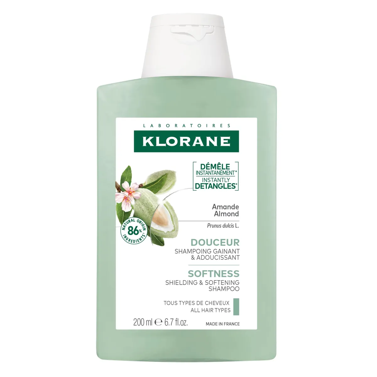 Klorane Amande Shampooing Douceur 200Ml