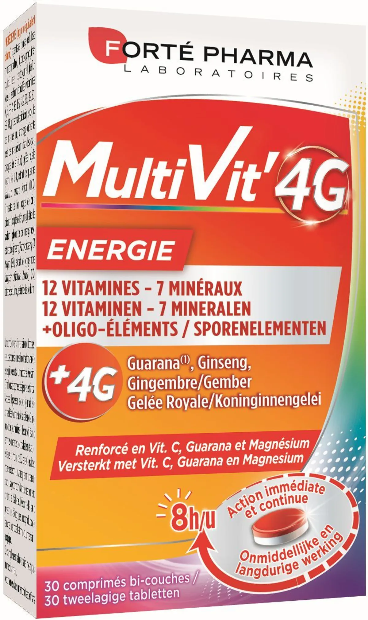 Forté Pharma MultiVit 4G Energy 30 Tabletten