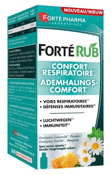Forté Pharma Forterub Ademhalingscomfort Siroop 125ml