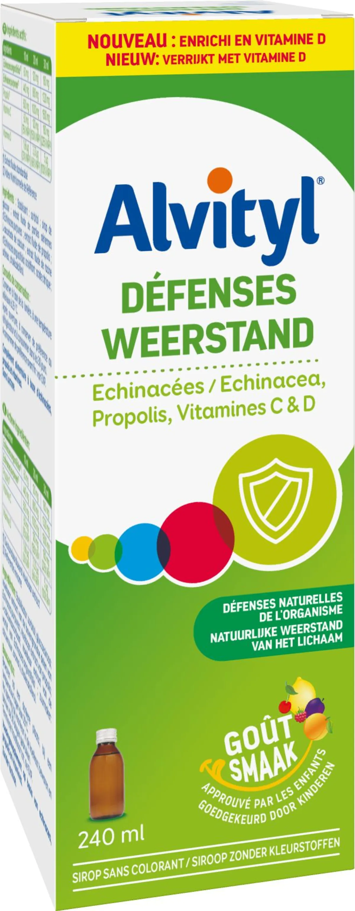 Alvityl Sirop Défenses 240ml