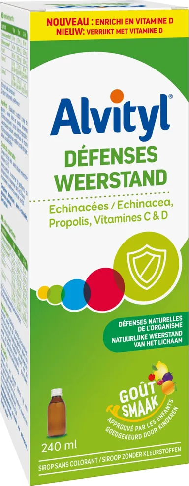 Alvityl Siroop Weerstand 240 ml