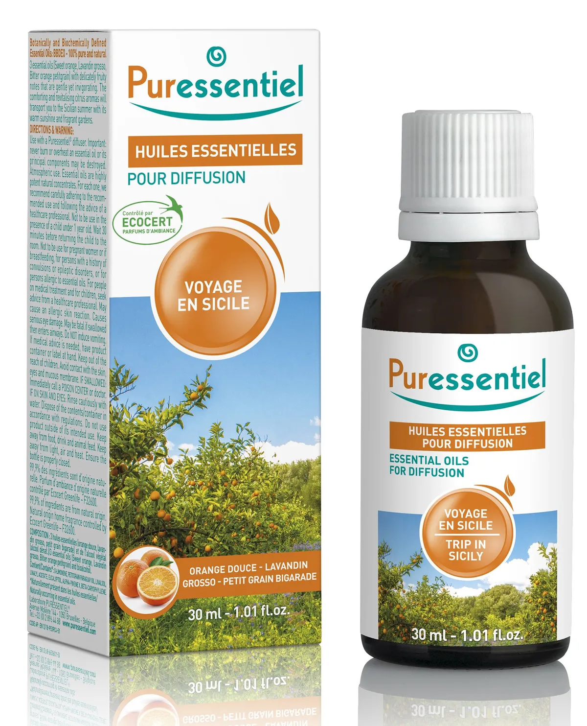 Puressentiel Diffusion Citrusvruchten Complex Flacon 30 ml