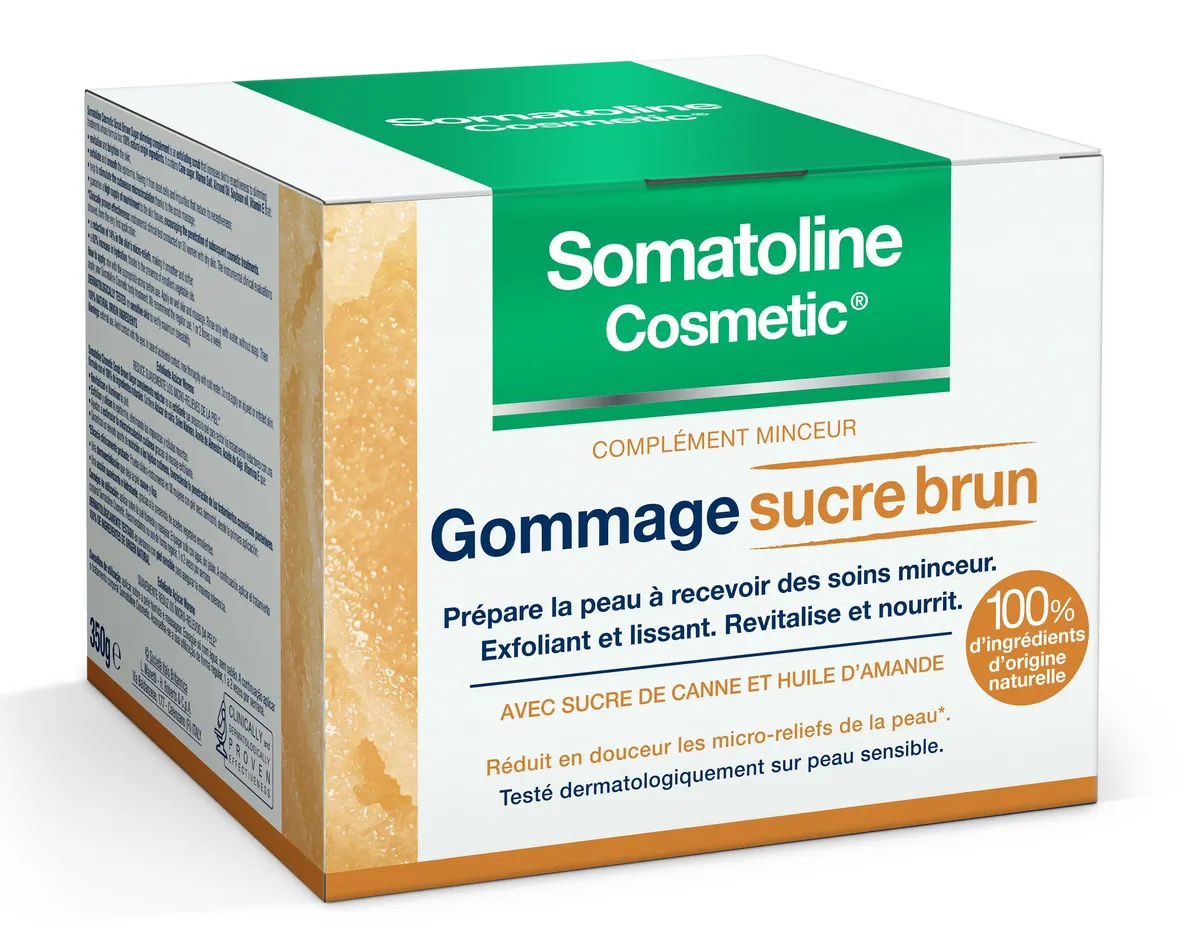 Somatoline Cosmetic Gommage Exfoliant Sucre Brun 350g