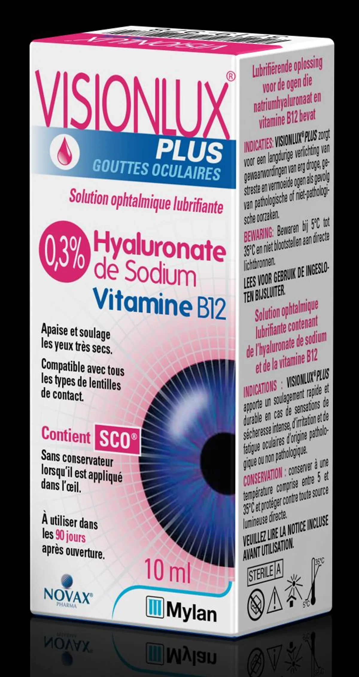 Visionlux Plus Gouttes Yeux 10ml