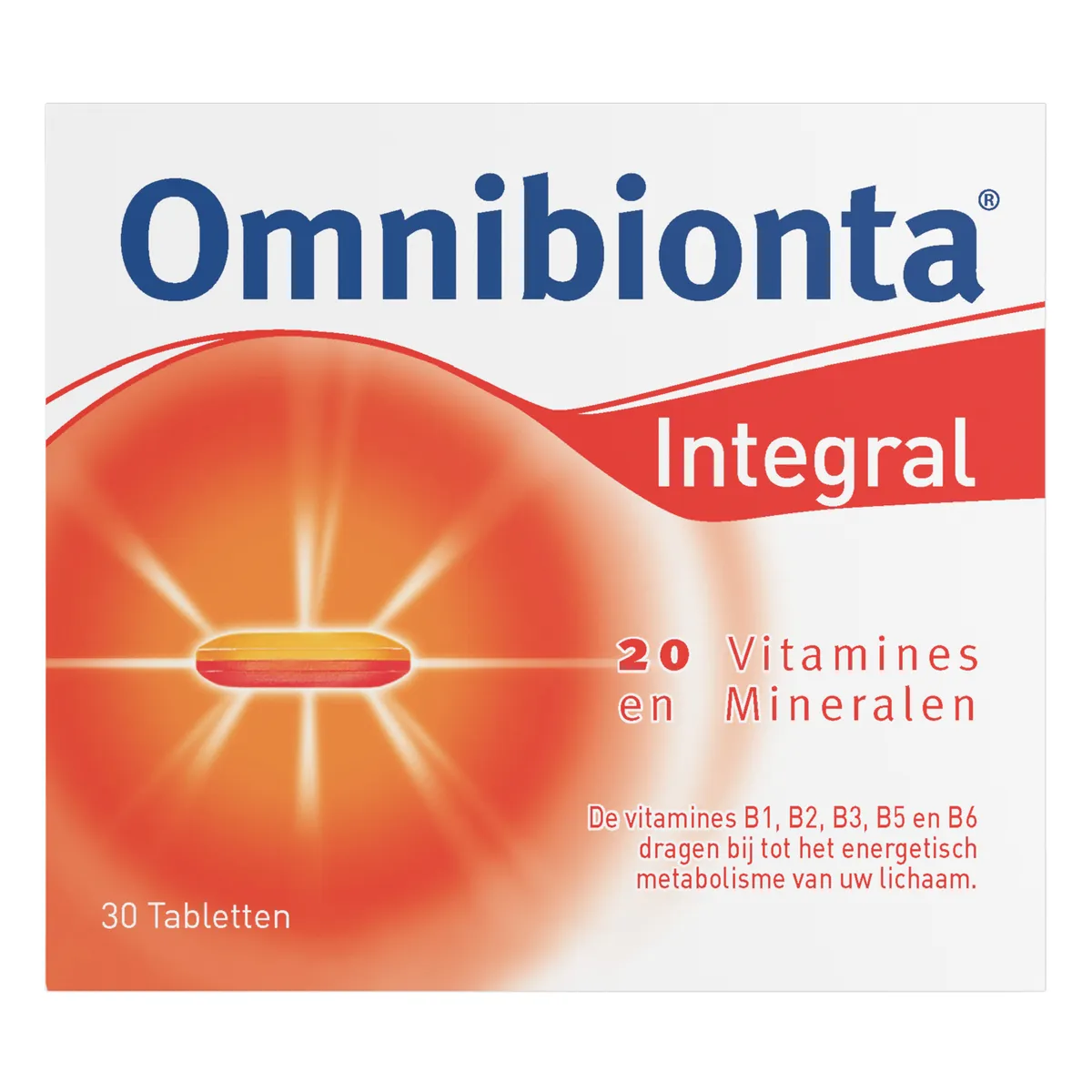 Omnibionta Integral 30 comprimés Nouvelle Formule