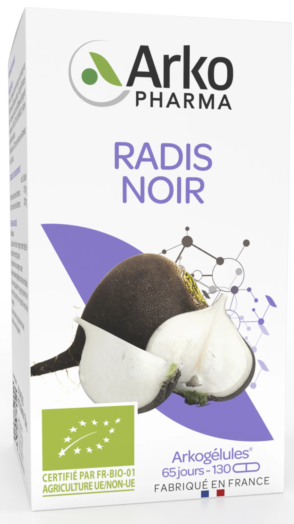 Arkocapsules Radis Noir Bio 130 Capsules