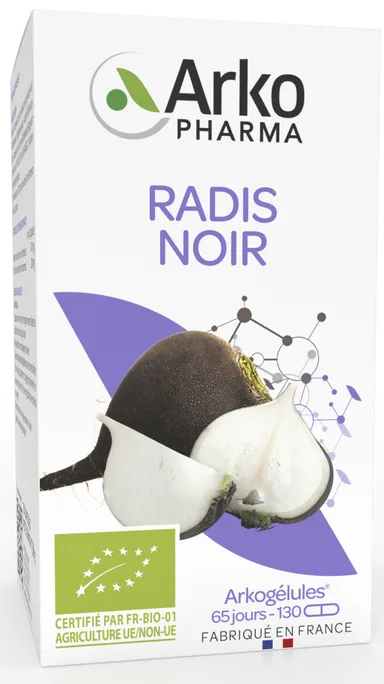 Arkocapsules Radis Noir Bio 130 Capsules