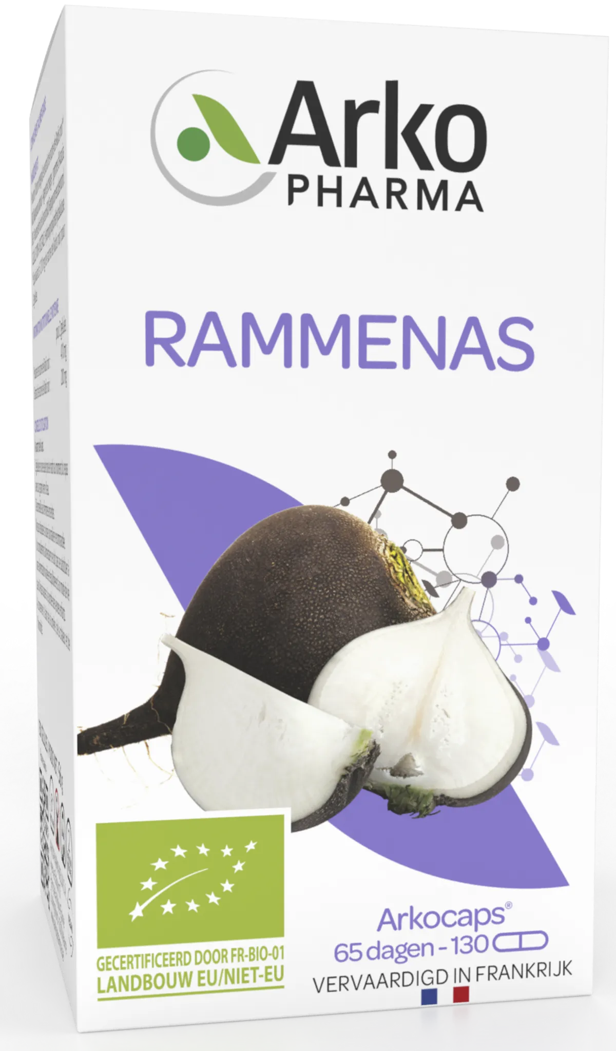 Arkocapsules Rammenas Bio 130 Capsules
