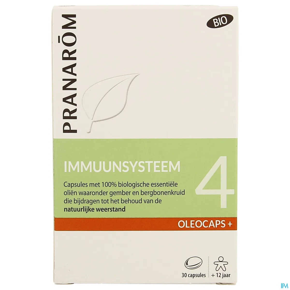 Pranarôm Oleocaps Immuunsysteem 4 Bio 30 Capsules