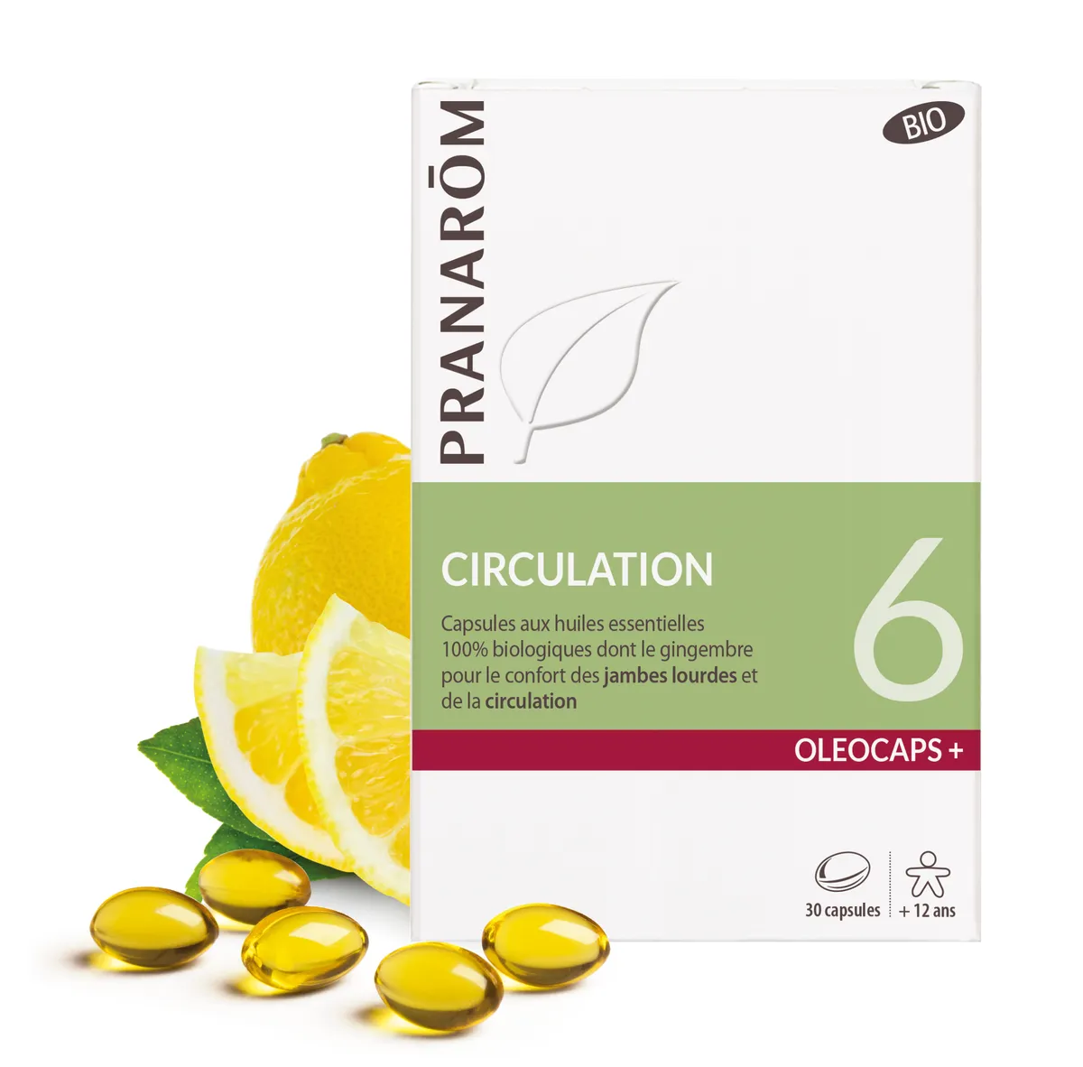 Pranarôm Oleocaps+ Bio 6 Circulation Caps 30
