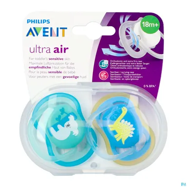 Philips Avent Fopspeen +18m Air Boy Koala Dino