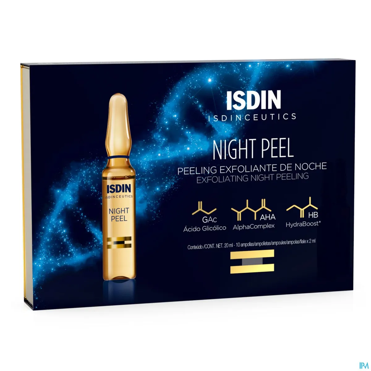 Isdinceutics Night Peel Ampoules 10x2ml