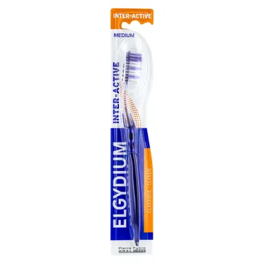 Oral Care Elgydium Inter-Active Tandenborstel Klassiek Medium