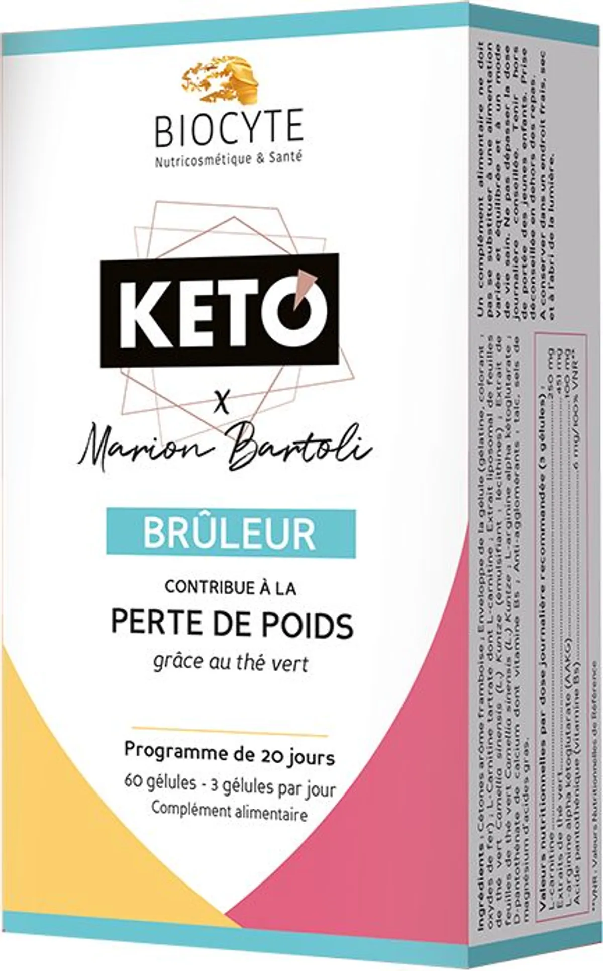 Biocyte Keto Bruleur 60 Capsules
