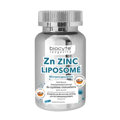 Biocyte Zinc Liposomé 60 capsules