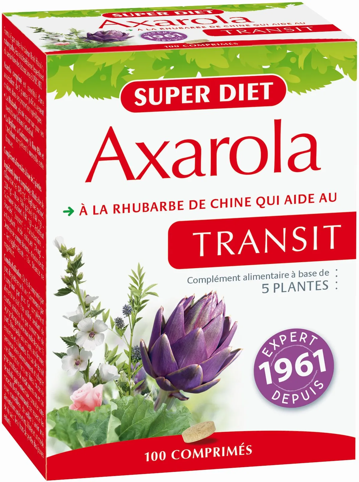 SuperDiet Axarola 100 Comprimés