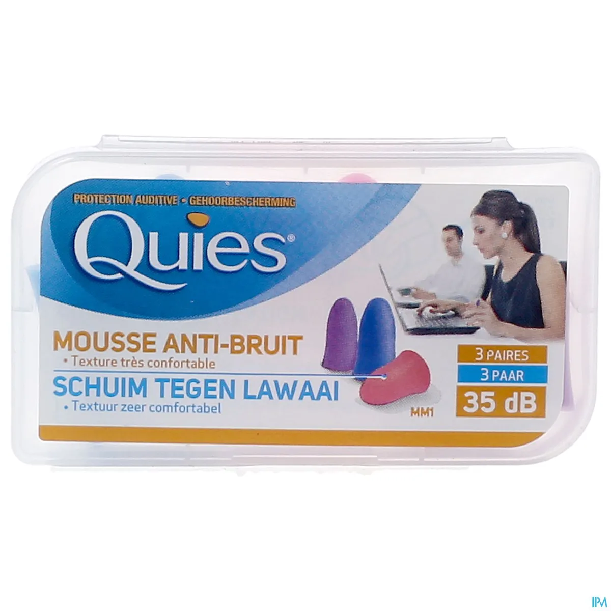 Quies Gehoorbescherming Mousse Disco 3 paar