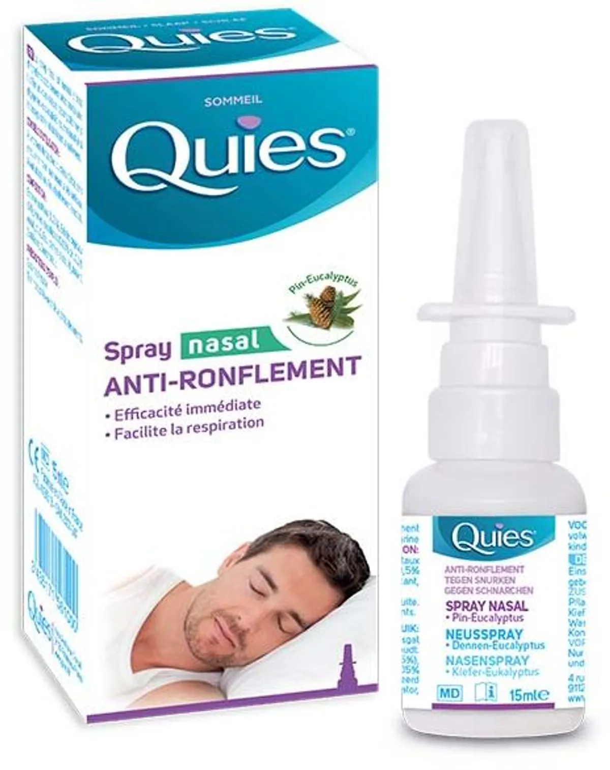 Quies Neusspray Den-Eucalyptus 15ml