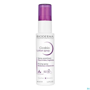 Bioderma Cicabio Lotion Spray Herstellend Uitdrogend 40 ml