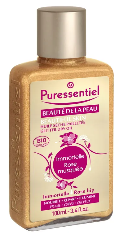 Puressentiel Beauté de la Peau Huile Seche Pailletée Bio 100ml