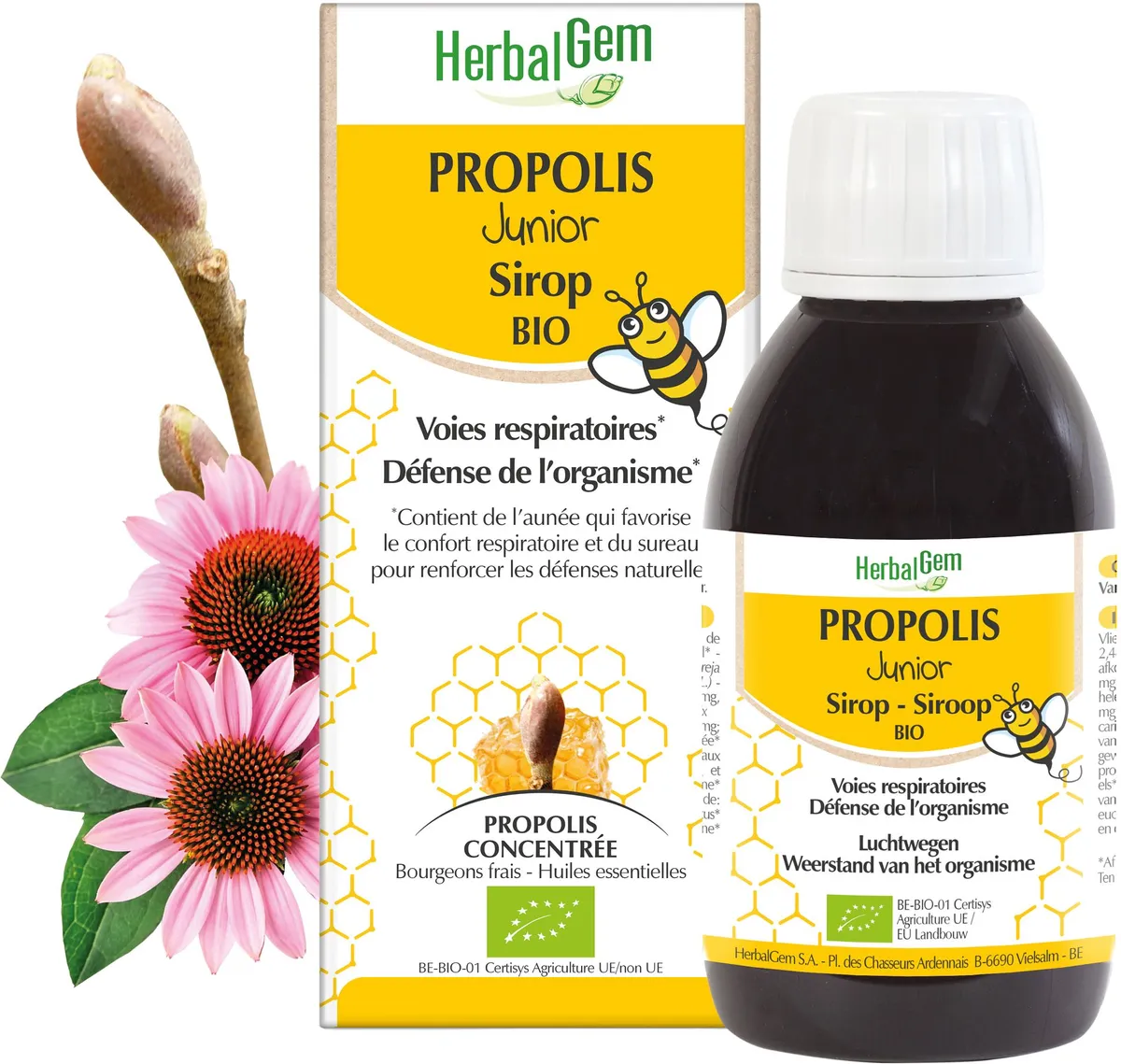 Herbalgem Propolis Sirop Junior Bio 150ml