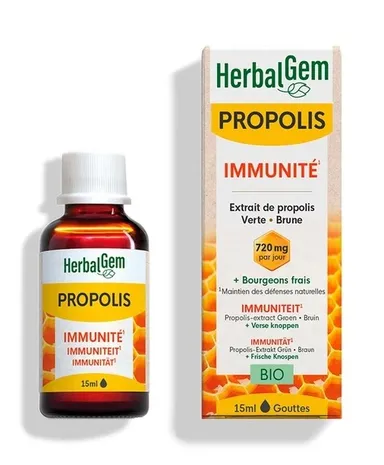 Herbalgem Propolis Breedspectrum Bio Druppels 50 ml