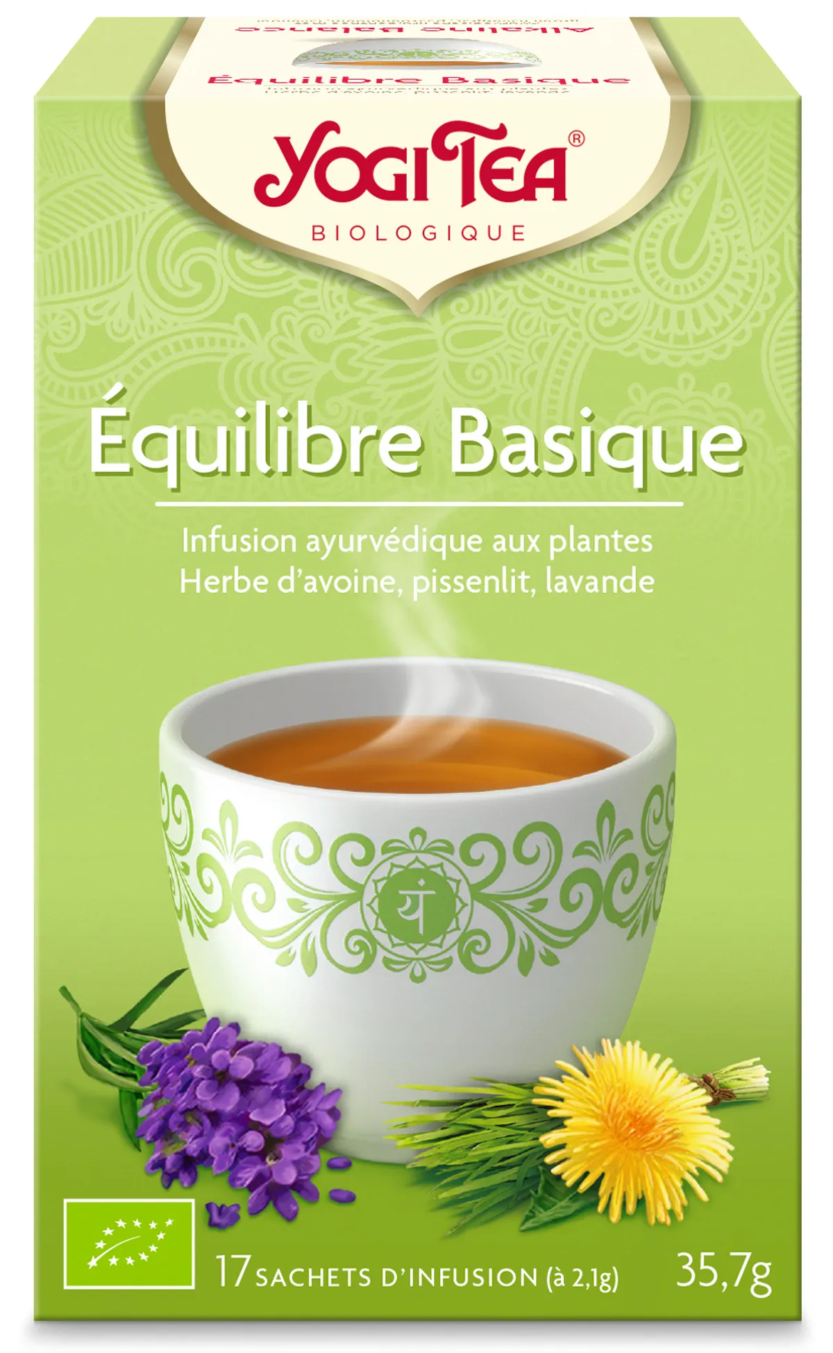 Yogi Tea Equilibre Basique Bio 17 Sachets