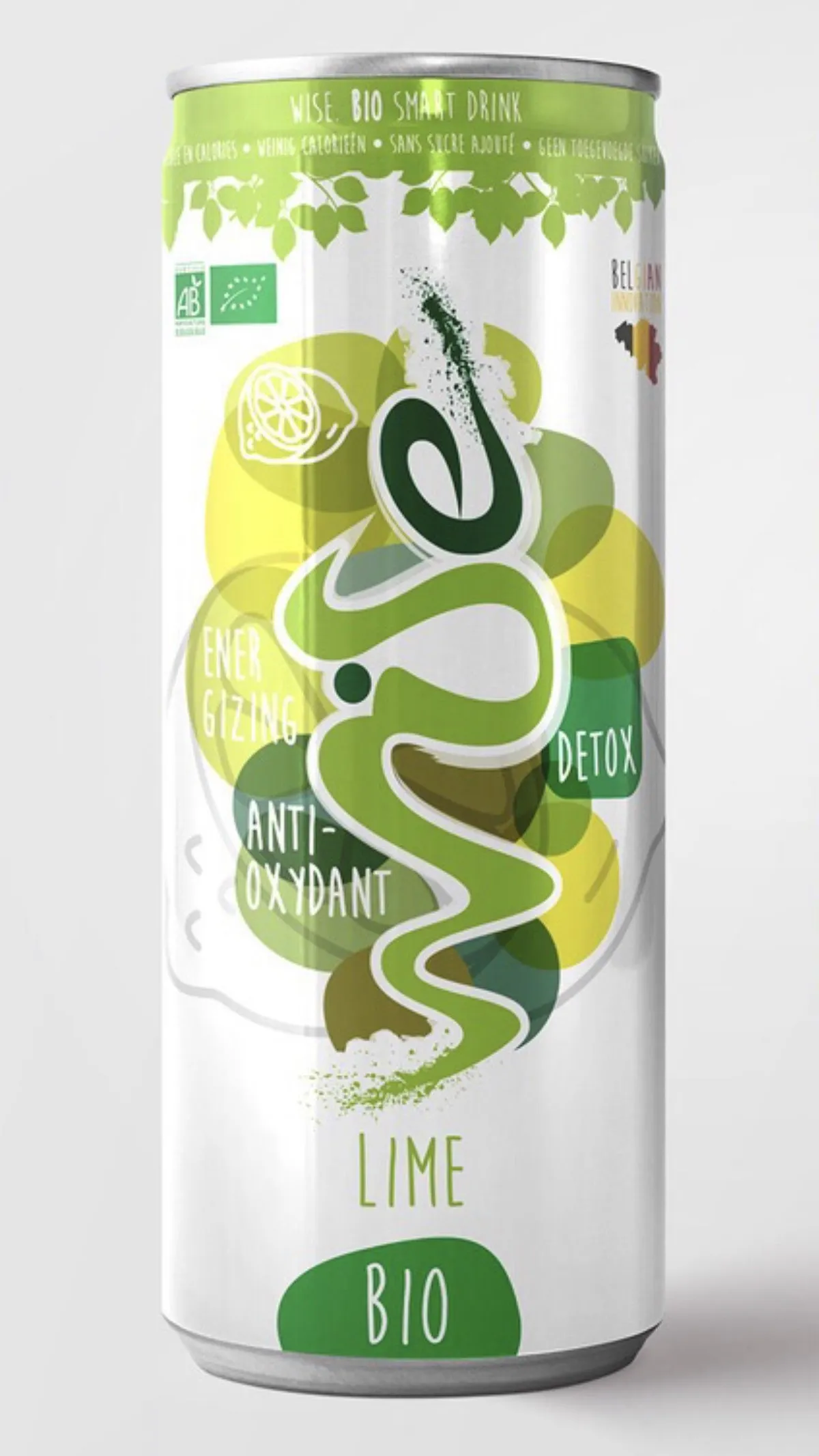 Wise Drink Détox Citron Vert Bio 1 cannette