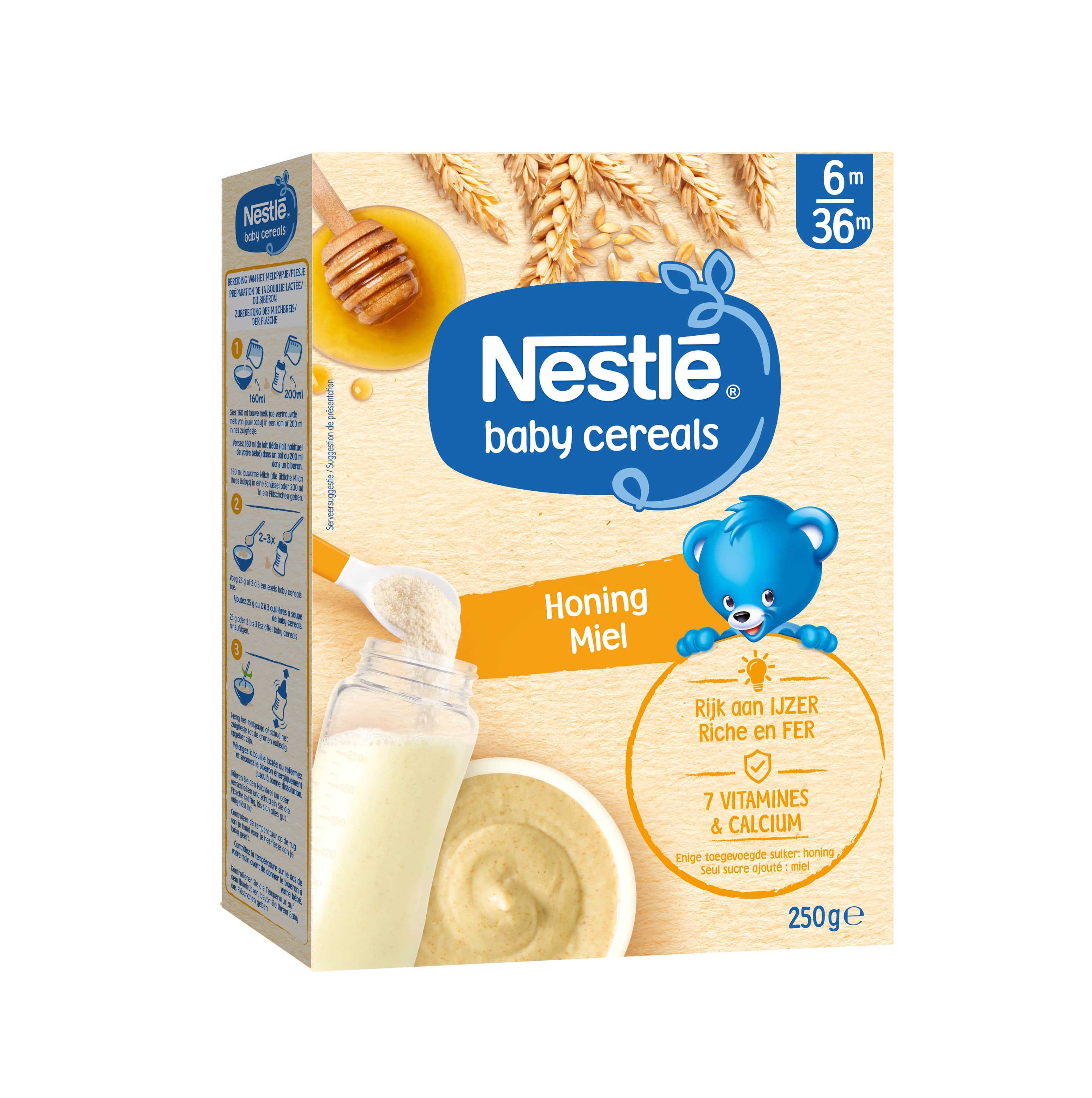Baby Cereals Honing 250g