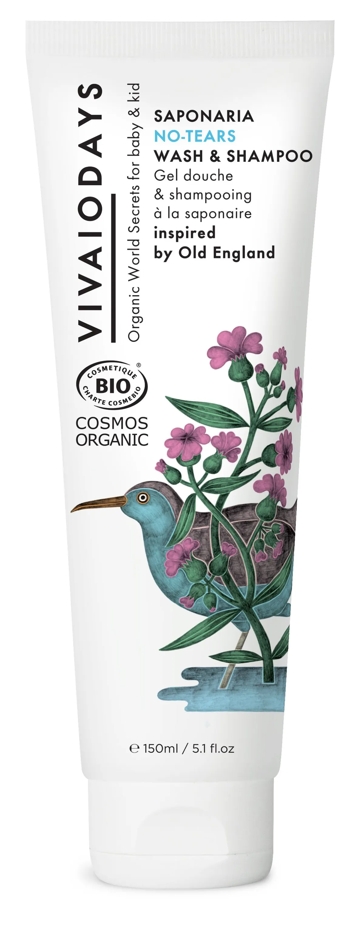 Vivaiodays Gel Douche&shampoo Saponaire150ml