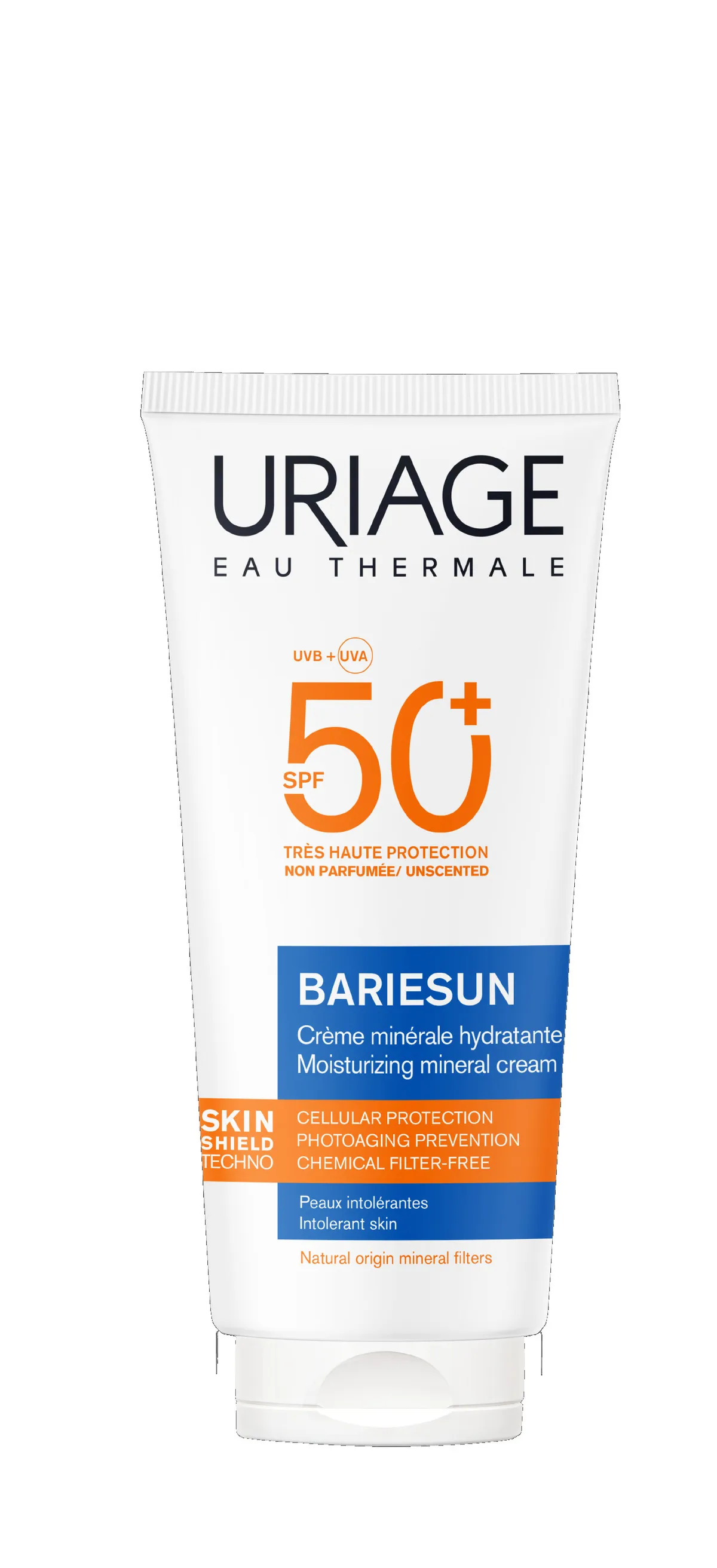 Uriage Bariésun Crème Minérale IP50+ (Peaux Allergiques) 100ml
