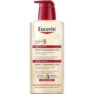 Eucerin pH5 Soft Shower Peau Sèche et Sensible avec pompe 400ml
