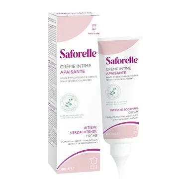 Saforelle Crème Apaisante Hydratante Intime 100ml