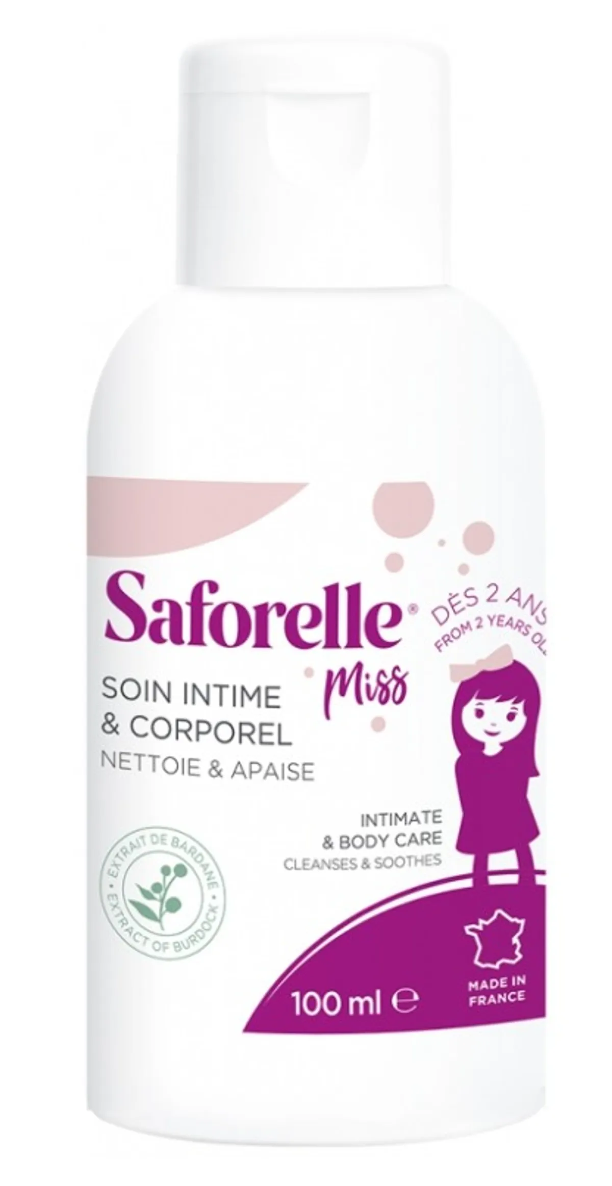 Saforelle Miss Soin Intime et Corporel 100ml