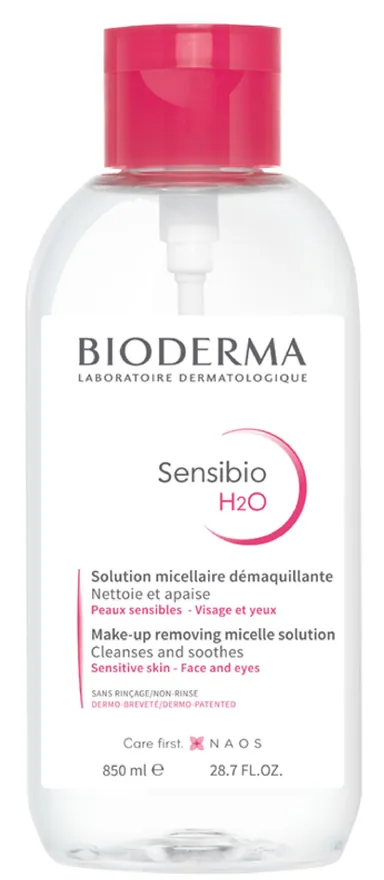 Bioderma Sensibio H2O Solution Micellaire Peaux Sensibles 850ml