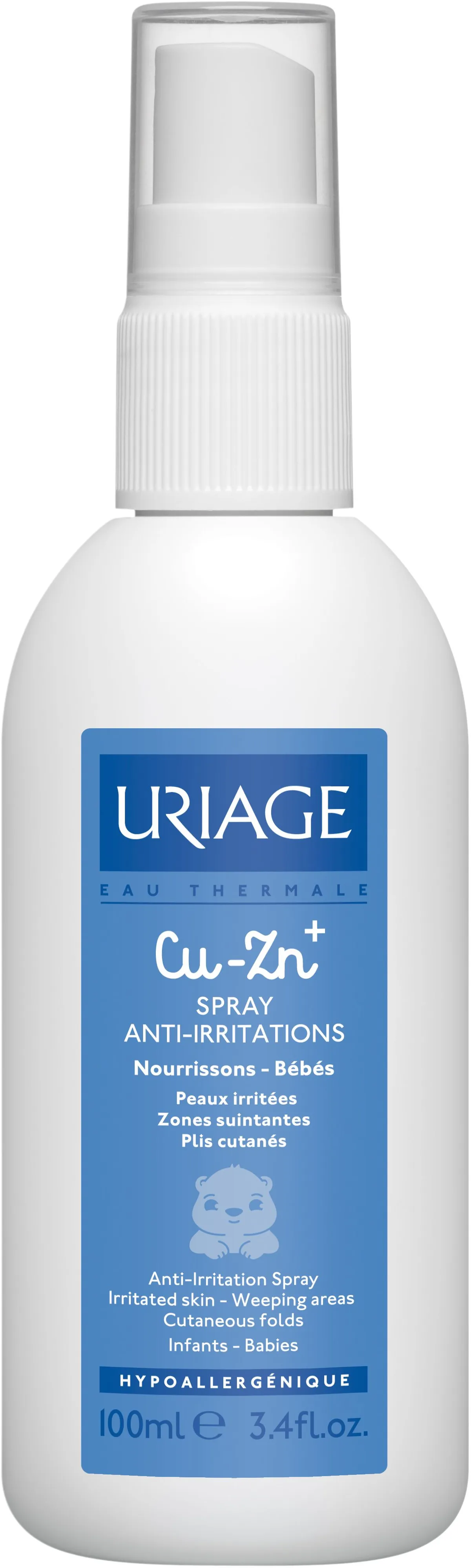 Uriage Cu-Zn+ Spray Anti-Irritations 100ml