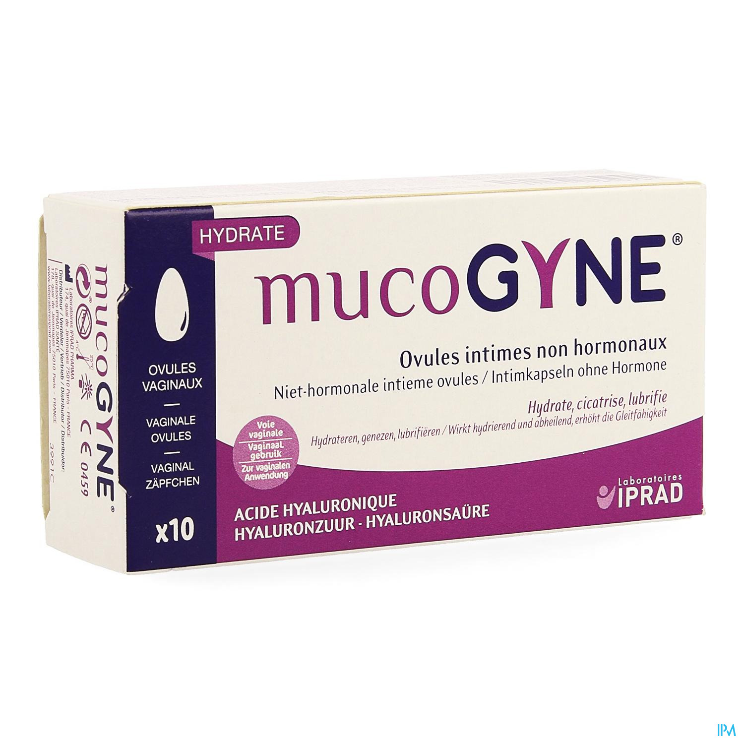 Mucogyne Vaginale Zetpil 10 - Laboratoires IPRAD