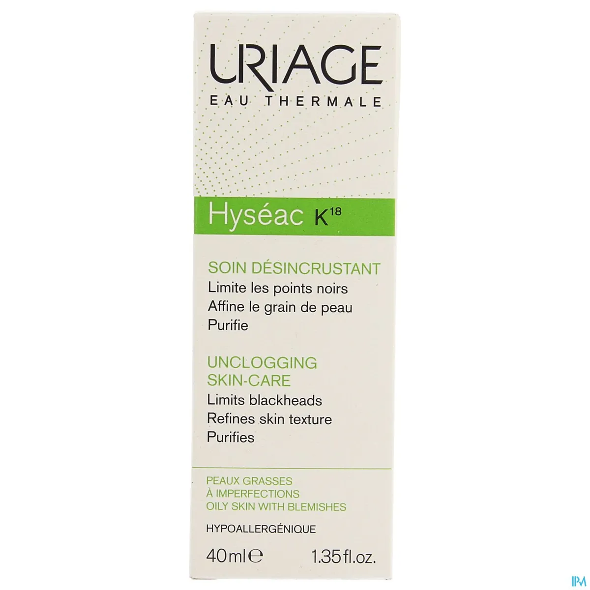 Uriage Hyséac K18 40ml