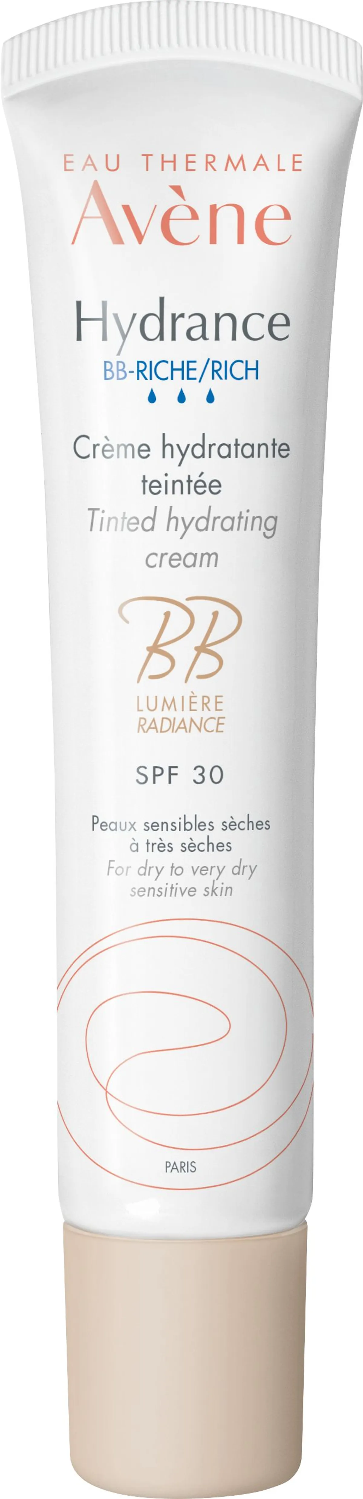 Avène Hydrance Bb Rijk Getinte Hydraterende Crème 40Ml