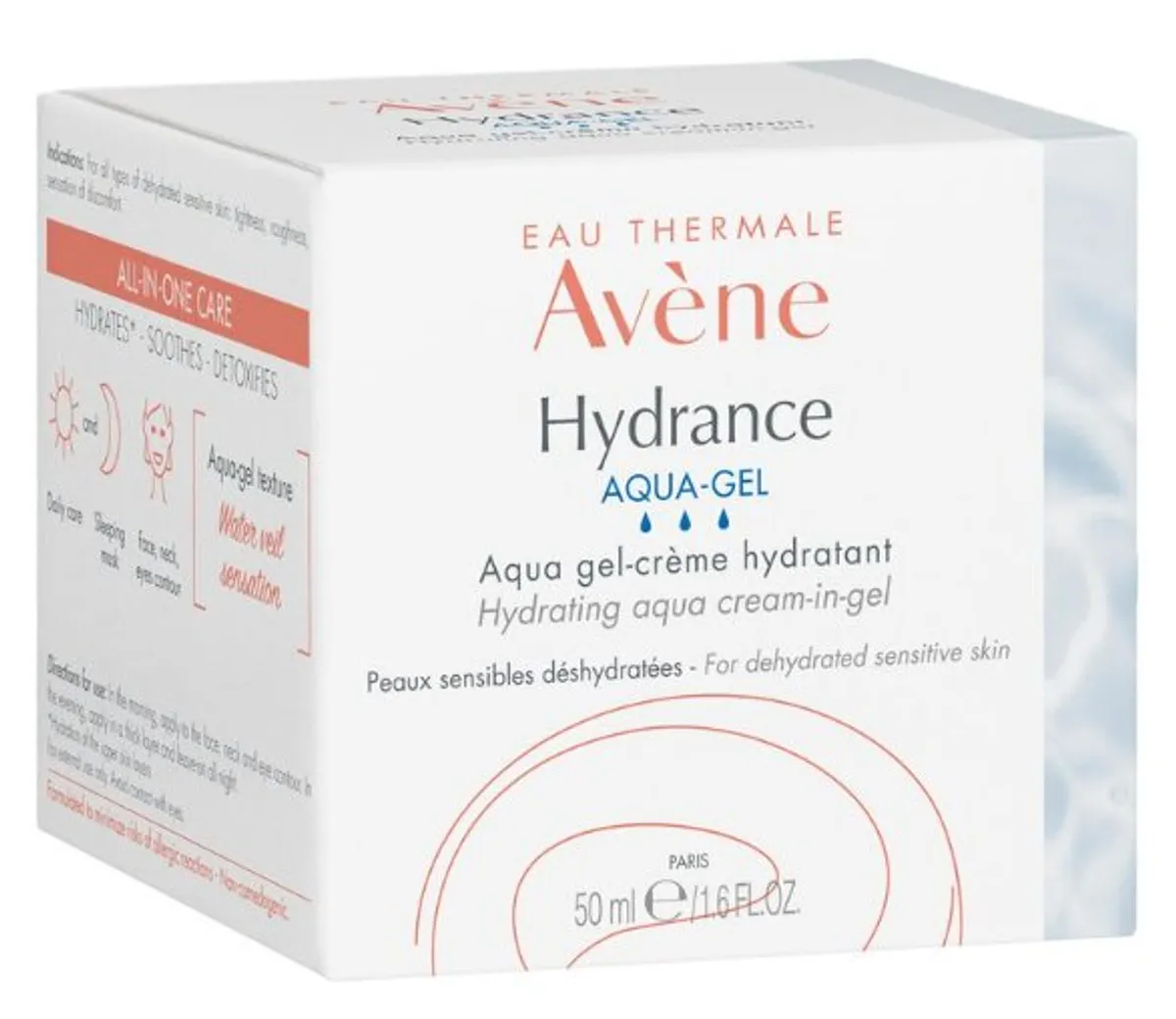 Avene Hydrance Aqua Gel Hydraterende Crème 50 ml