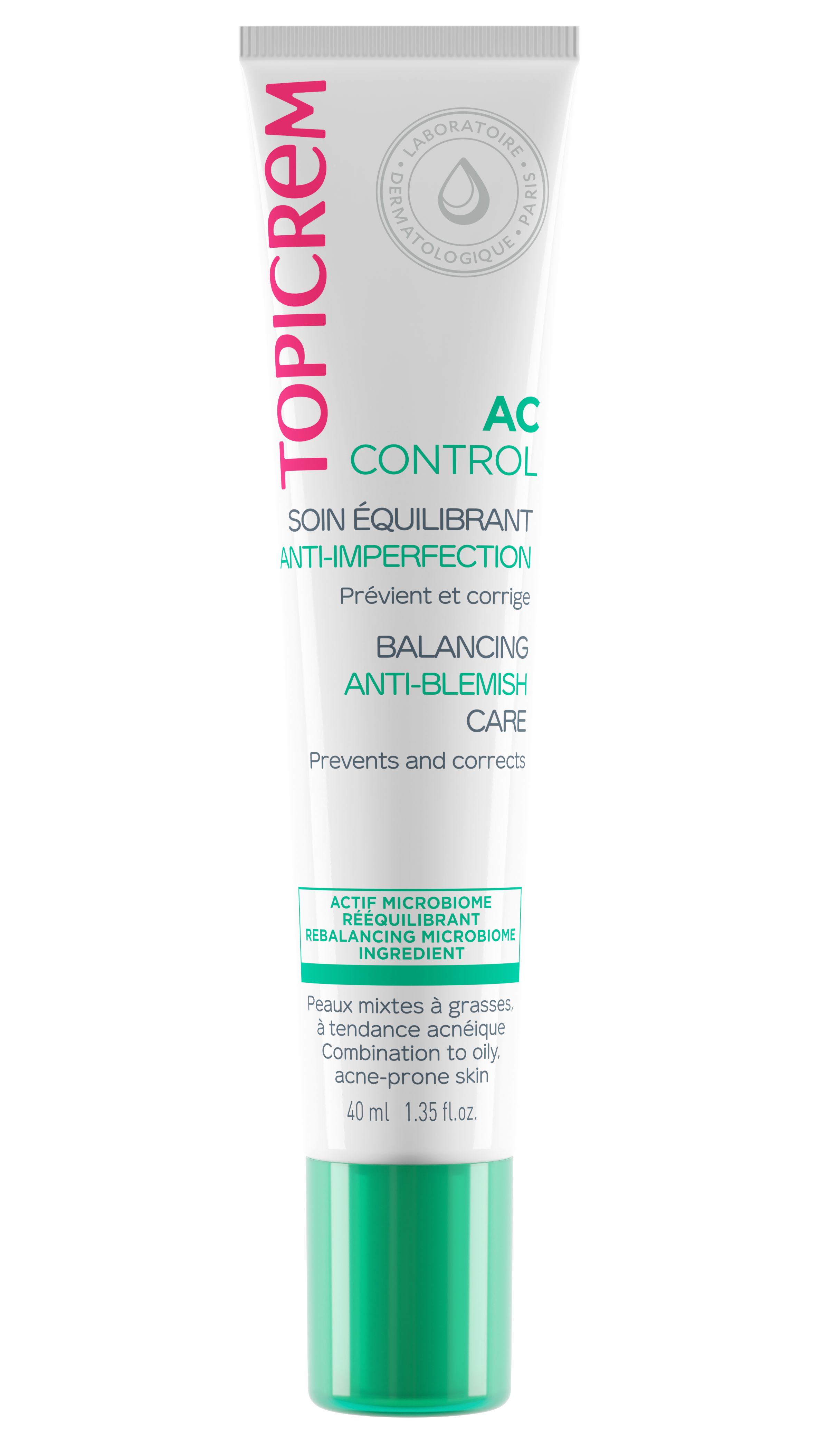 Topicrem AC Control Actieve Verzorging 40 Ml - Topicrem