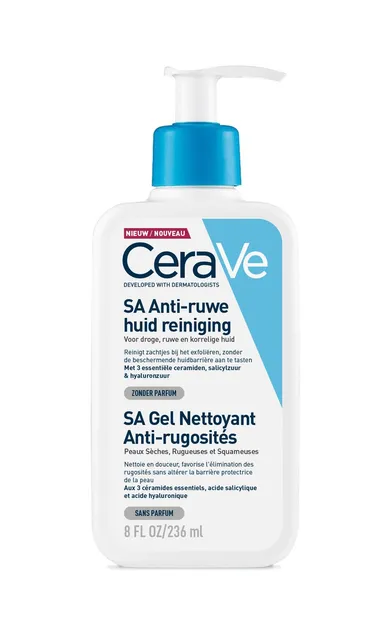 CeraVe SA Gel Nettoyant Anti-Rugosités 236ml