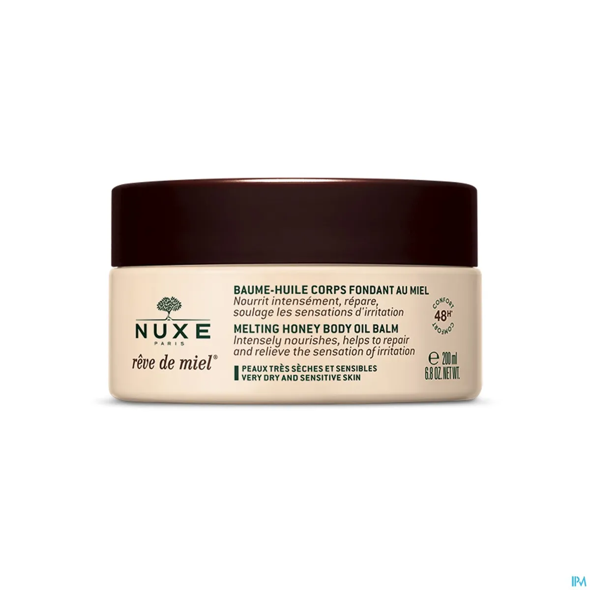 Nuxe Rêve De Miel Baume Huile Corps Fondant 48H 200ml