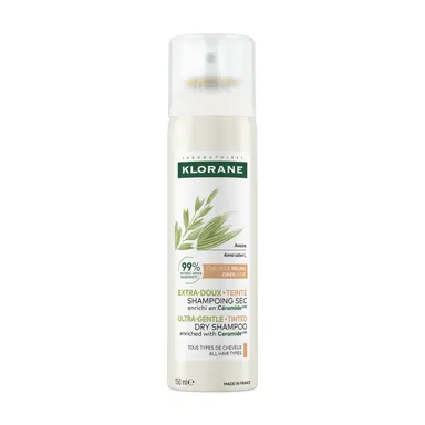 Klorane Avoine & Céramide Like Shampooing Sec Extra-Doux Cheveux Bruns 150Ml