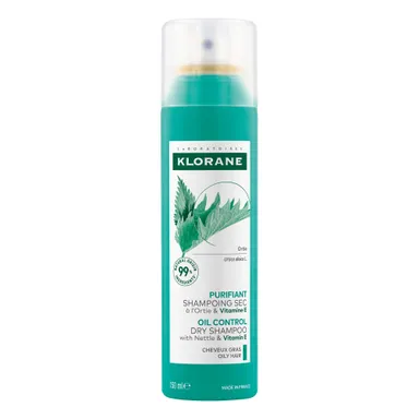 Klorane Brandnetel Talgreducerende Droogshampoo 150Ml